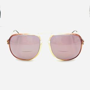 Vintage Elan 25 Brown Aviator Sunglasses Frames